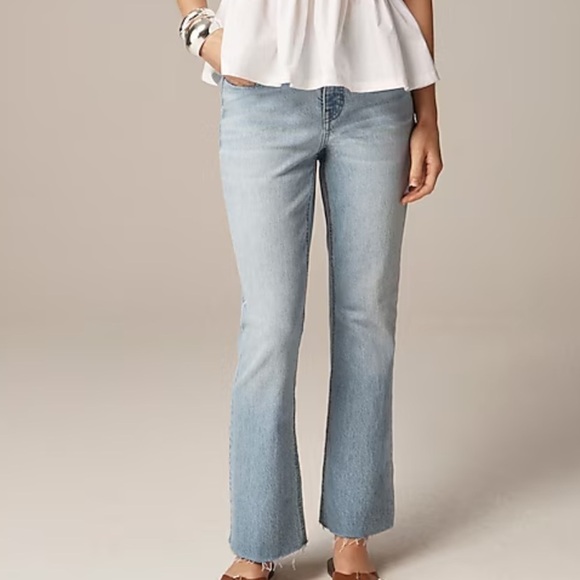 J crew 9" demi-boot crop jean in Ashland wash - Picture 1 of 8